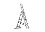 Трехсекционная лестница алюминиевая Стандарт 3х7